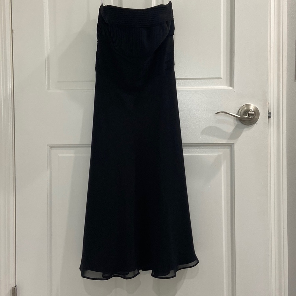 White House Black Market black strapless dress. Size 0
